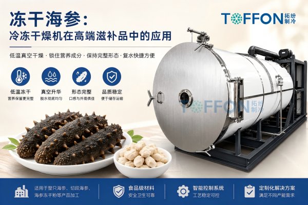 冻干海参加工与食品冷冻干燥机应用方案