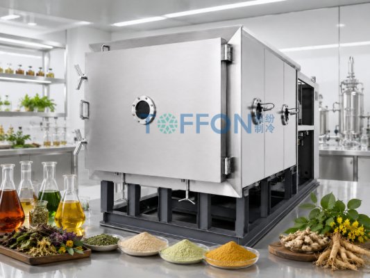 植物提取物冻干粉生产中的化妆品冷冻干燥机方案