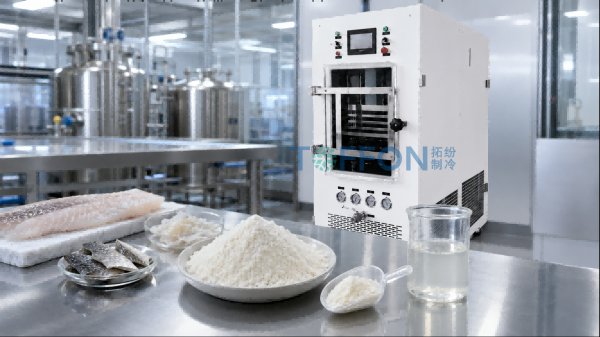 海洋胶原蛋白冻干粉生产工艺与冷冻干燥机配置