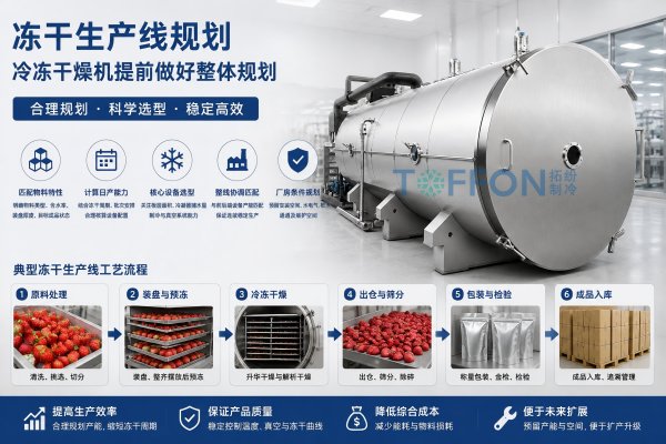 准备建设冻干生产线，冷冻干燥机应该怎么提前规划？